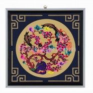 Chinese Paper Cutting, Decorative Paper-cut Frame, Decorative Paper-cut Frame Happy Magpie