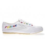 Feiyue Lo Canvas Sneakers - White/Grey Shoes