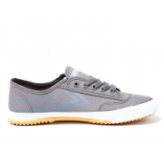 Feiyue Plain Canvas Sneakers - Grey Shoes