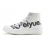 Feiyue Shoes 2019 New Classic Spring Summer High Top Canvas Loves Letter Shoes 