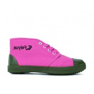 Feiyue Shoes Vintage Chinese Liberation High Top Pink