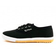 New style Feiyue plain lovers shoes black