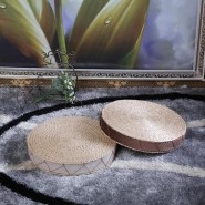 cattail hassock; cattail hassock for zen; cattail hassock for meditation; simple cattail hassock for zen meditation