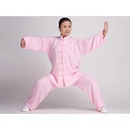Tai Chi Clothing, Half-sleeve Tai Chi Clothing, Tai Chi Clothing Pink, Tai Chi Clothing for Woman, Tai Chi Uniform, Chinese Tai Chi Clothing, Chinese Tai Chi Uniform, Tai Chi Casual Clothing