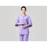 Tai Chi Clothing, Half-sleeve Tai Chi Clothing, Tai Chi Clothing Pink, Tai Chi Clothing for Woman, Tai Chi Uniform, Chinese Tai Chi Clothing, Chinese Tai Chi Uniform, Tai Chi Casual Clothing