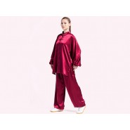 Tai Chi Clothing Flax Light Coffe Jinwu