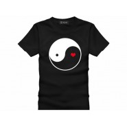 Tai Chi T-shirt, Tai Chi T-shirt Heart, Tai Chi T-shirt Black