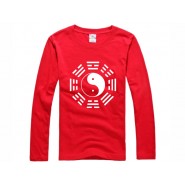 Tai Chi T-shirt, Tai Chi T-shirt long sleeve, Tai Chi T-shirt Red