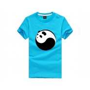 Tai Chi T-shirt, Tai Chi T-shirt Panda, Tai Chi T-shirt Panda Light blue