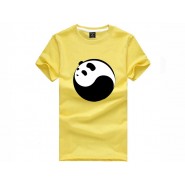 Tai Chi T-shirt, Tai Chi T-shirt Panda, Tai Chi T-shirt Panda Yellow