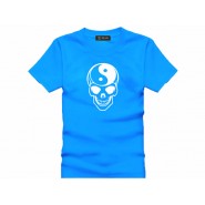 Tai Chi T-shirt, Tai Chi T-shirt Skull, Tai Chi T-shirt Blue