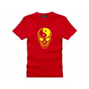 Tai Chi T-shirt, Tai Chi T-shirt Skull, Tai Chi T-shirt Red