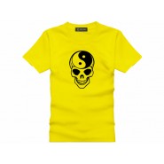Tai Chi T-shirt, Tai Chi T-shirt Skull, Tai Chi T-shirt Yellow