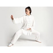 Tai Chi Uniform Cotton and Silk Suit for Men and Women