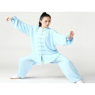 Tai Chi Uniform Cotton and Silk Suit for Men and Women