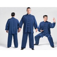 Tai Chi Uniform Silk and Satin Suit for Men and Women