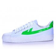 Warrior Footwear, Warrior Footwear White Shoes, Warrior Footwear White Green Shoes