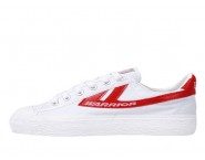Warrior Footwear White Red Shoes