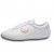 Genuine Leather Tai Chi Shoes for Martial Art White Golden Cloud