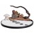 ICNBUYS Zen Garden Meditation Set with Free Rake and Pushing Sand Pen